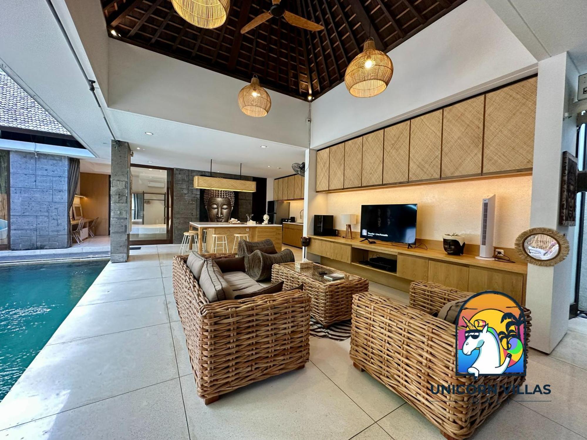 Villa Di Sawah - By Unicorn Villas Bali Kerobokan Екстериор снимка
